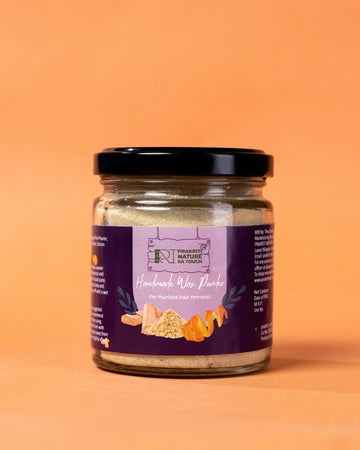 PNKT Herbal Wax Powder - Painless Hair Removal (100g)
