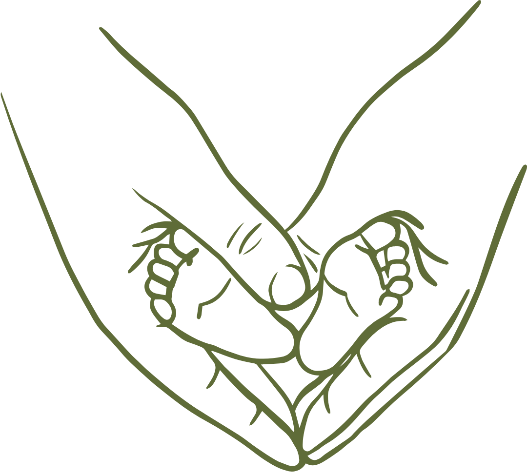 Mother holding baby feet - The Inspiration