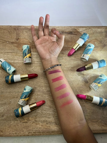 PNKT Natural & Kid-Friendly Lipstick - Butter-Based Tinted Formula