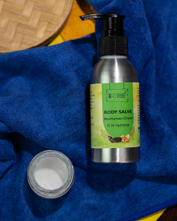 PNKT Natural Body Salve (Lotion) - 12-Hour Deep Hydration for Dry Skin (100g)