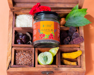 PNKT Natural Hair Dye - Ammonia-Free Grey Coverage (100gm)