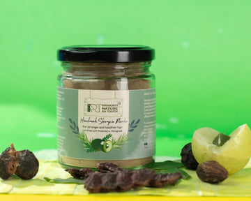 PNKT Organic Shampoo Powder - For Healthier, Shinier Hair (100g)