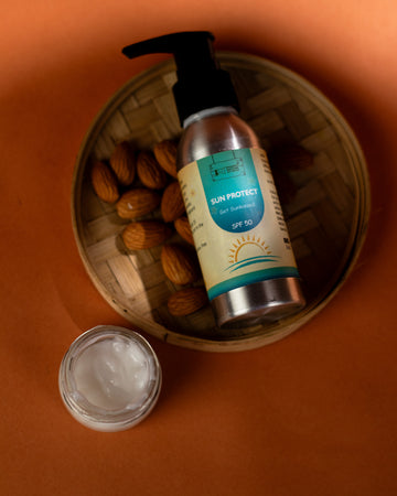 PNKT Natural Sunscreen Cream - SPF 50 Broad Spectrum Protection (80g)