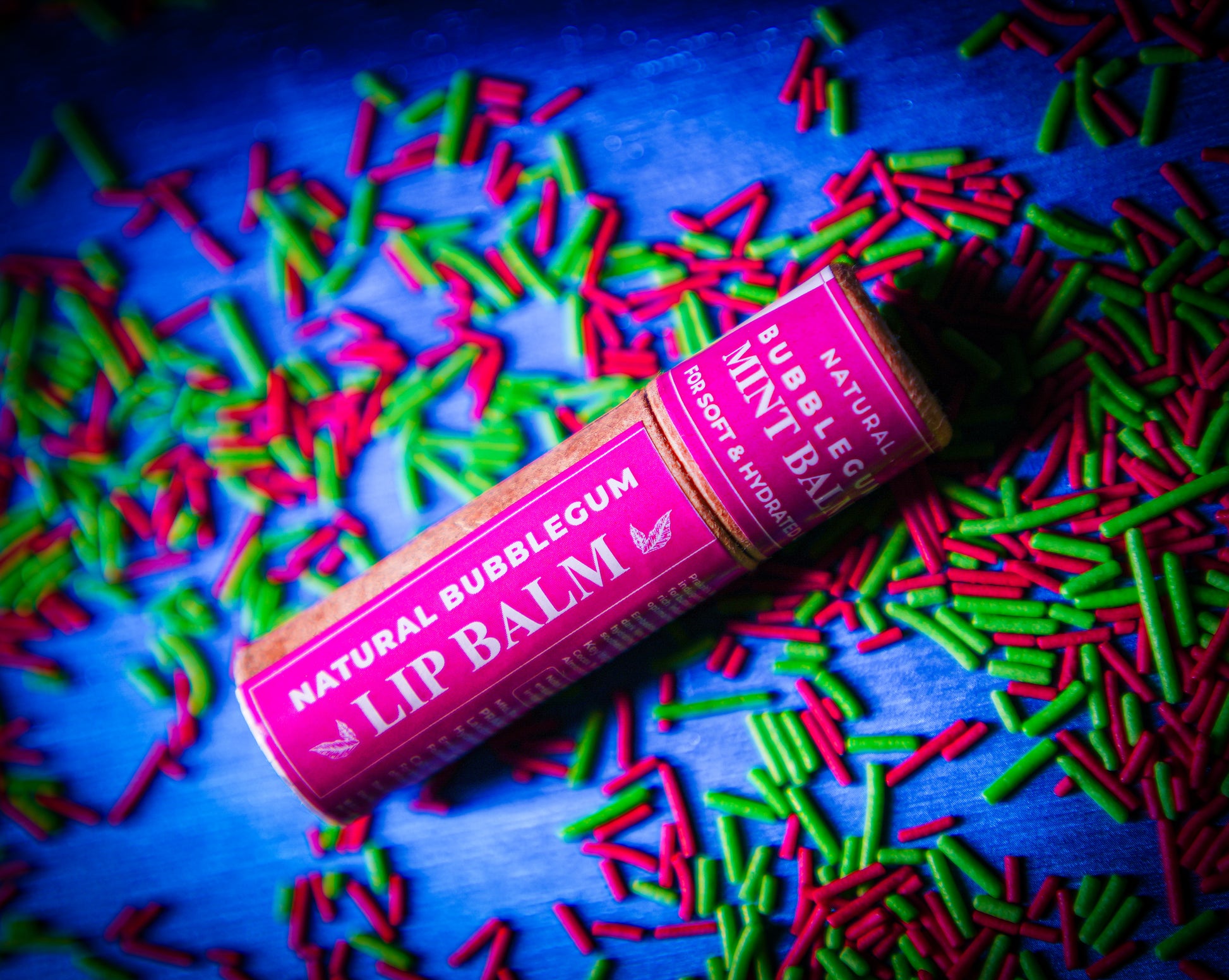 PNKT Natural Lip Balm - Bubblegum flavour 30g - Sweet and playful